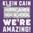 Close-up view of Klein Cain High School Hurricanes Purple Premium Unisex Hoodie 231