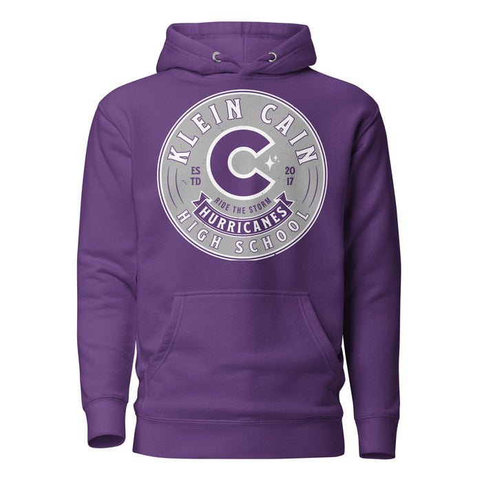 Klein Cain High School Hurricanes Purple Premium Unisex Hoodie 215