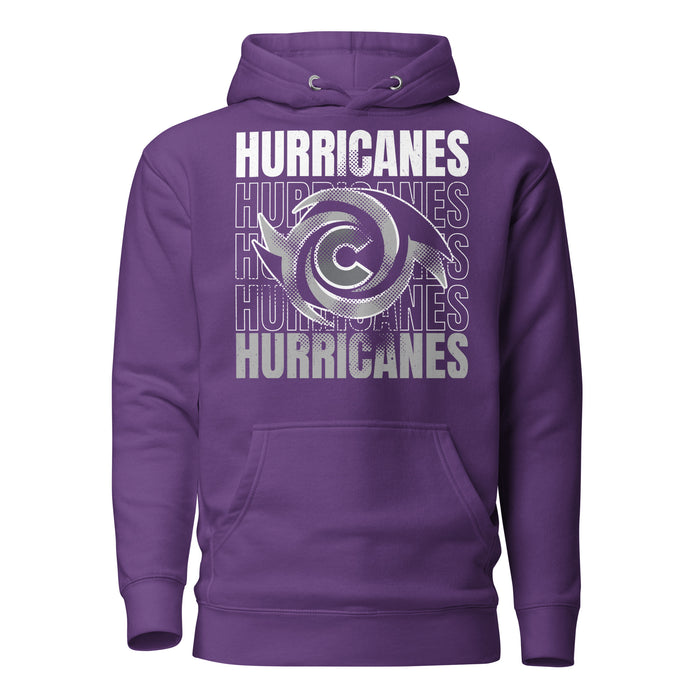 Klein Cain High School Hurricanes Purple Premium Unisex Hoodie 233