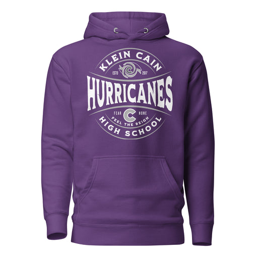 Klein Cain High School Hurricanes Purple Premium Unisex Hoodie 218