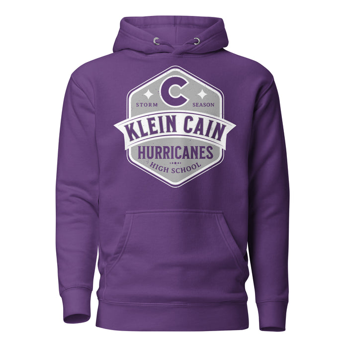 Klein Cain High School Hurricanes Purple Premium Unisex Hoodie 209