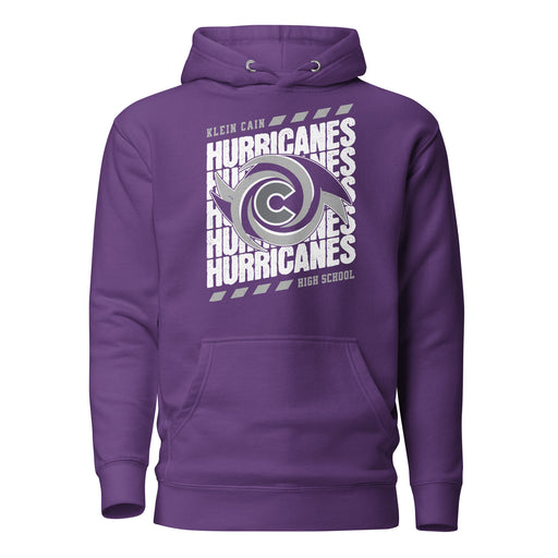 Klein Cain High School Hurricanes Purple Premium Unisex Hoodie 223