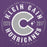 Close-up view of Klein Cain High School Hurricanes Purple Premium Unisex Hoodie 214