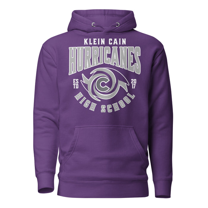Klein Cain High School Hurricanes Purple Premium Unisex Hoodie 213