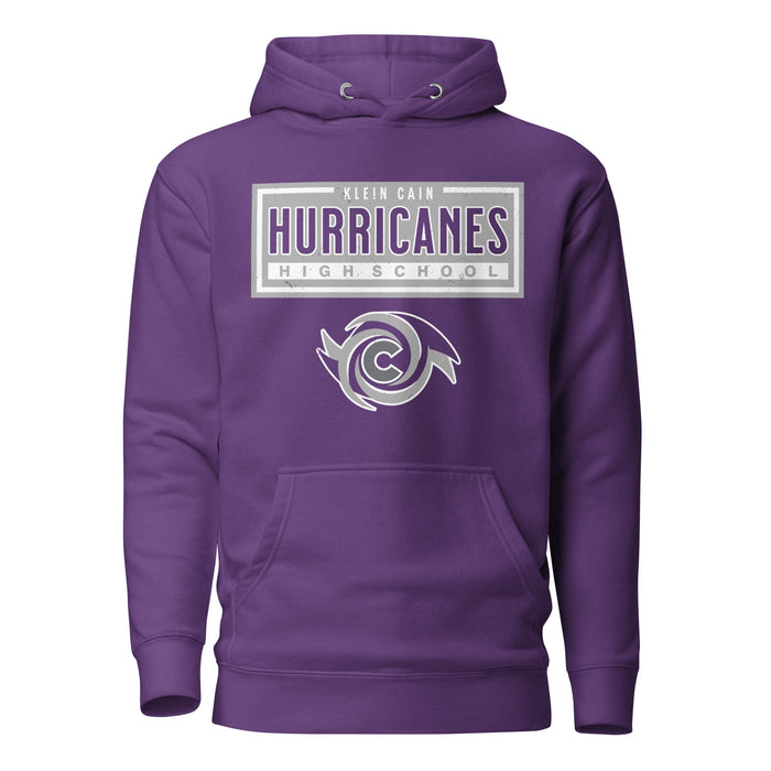 Klein Cain High School Hurricanes Purple Premium Unisex Hoodie 049