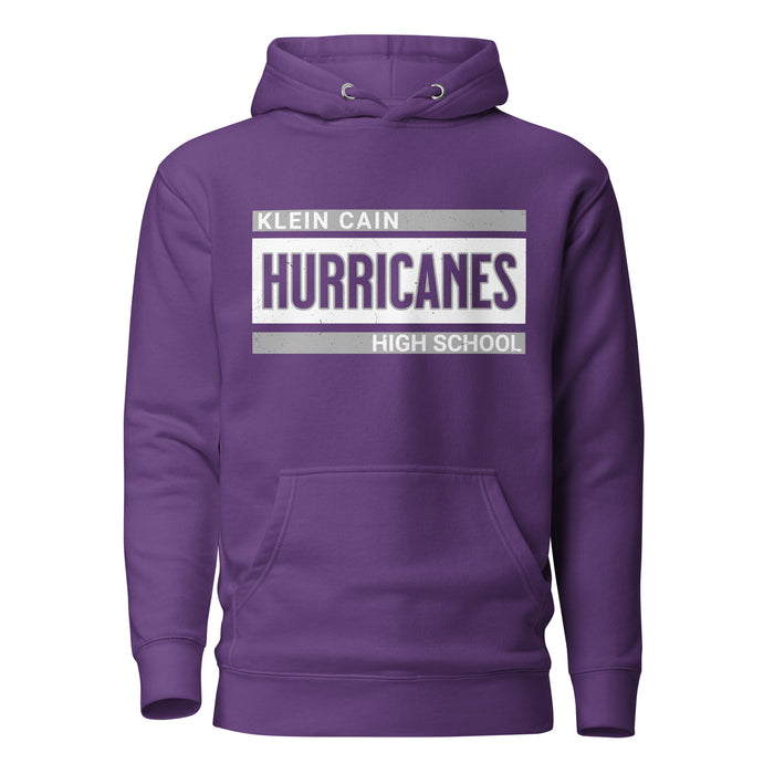 Klein Cain High School Hurricanes Purple Premium Unisex Hoodie 098