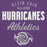 Close-up view of Klein Cain High School Hurricanes Purple Premium Unisex Hoodie 034