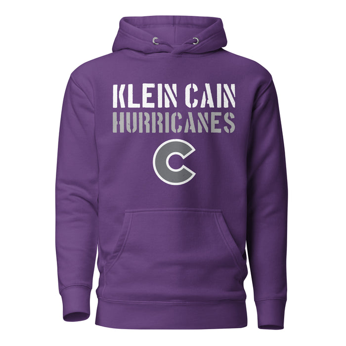 Klein Cain High School Hurricanes Purple Premium Unisex Hoodie 017
