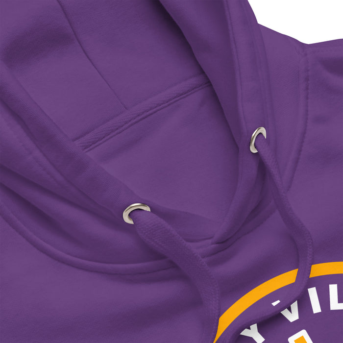 Jersey Village Falcons Premium Purple Hoodie - Design 04