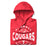 Neatly folded Tomball High School Cougars Red Premium Unisex Hoodie 218