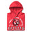 Neatly folded Tomball High School Cougars Red Premium Unisex Hoodie 206