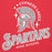 Close-up view of Cypress Lakes High School Spartans Team Red Premium Unisex Hoodies 232