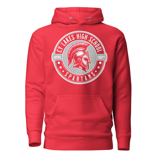 Cypress Lakes High School Spartans Team Red Premium Unisex Hoodies 224