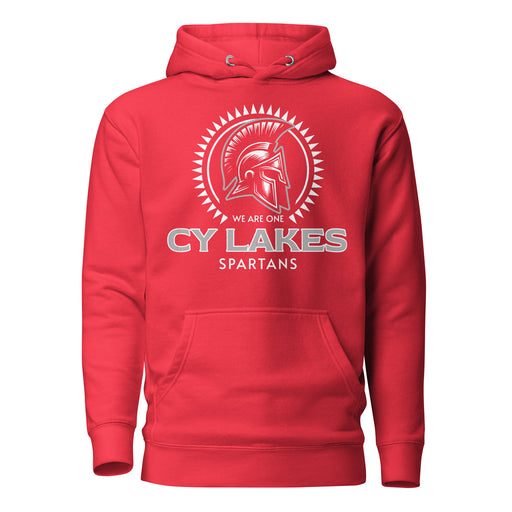 Cypress Lakes High School Spartans Team Red Premium Unisex Hoodies 226