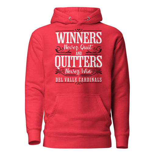 Del Valle High School Cardinals Red Premium Unisex Hoodie 237