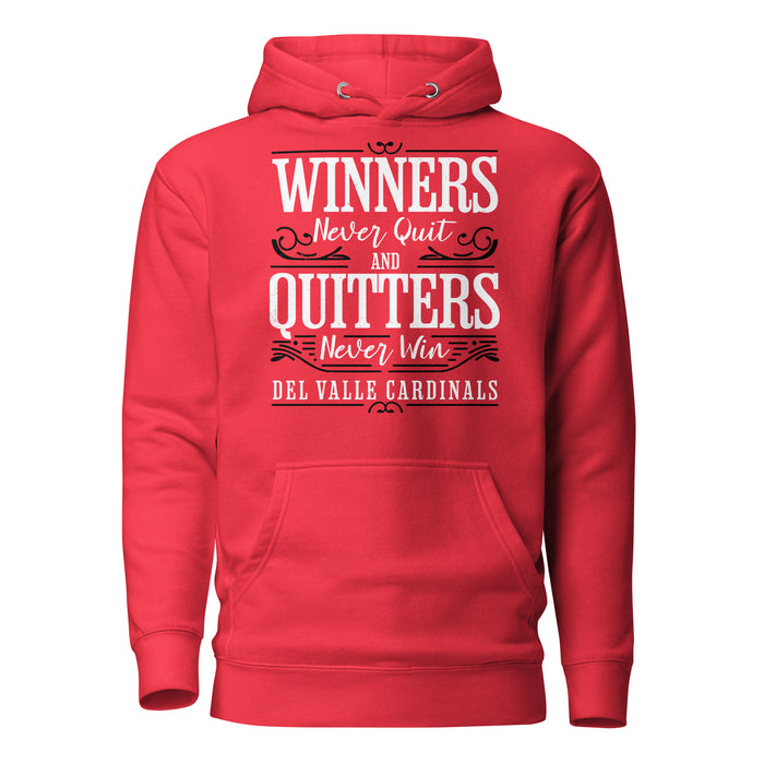 Del Valle High School Cardinals Red Premium Unisex Hoodie 237