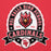 Close-up view of Del Valle High School Cardinals Red Premium Unisex Hoodie 212