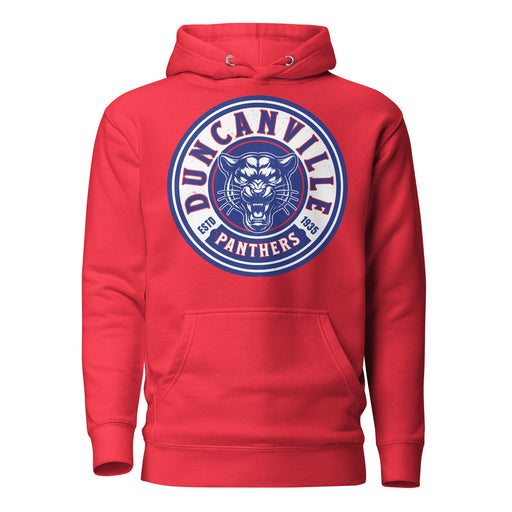 Duncanville High School Panthers Red Premium Hoodie 220