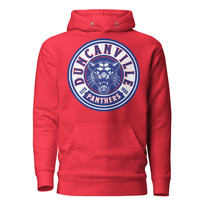 Duncanville High School Panthers Red Premium Hoodie 220