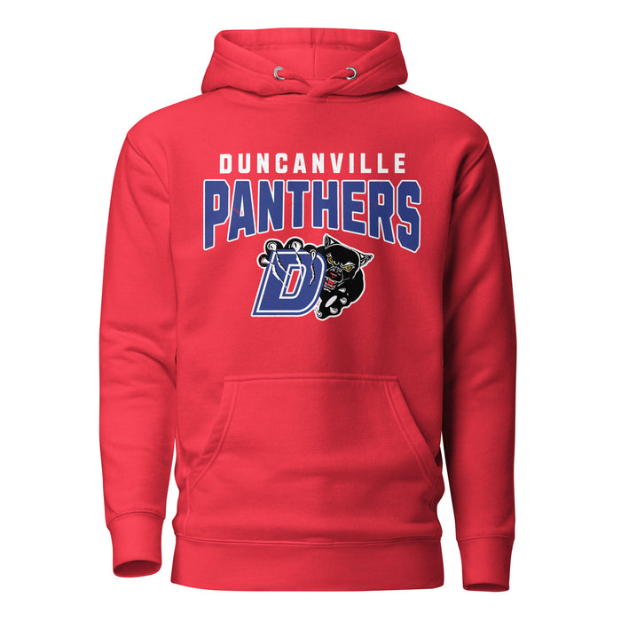 Duncanville High School Panthers Red Premium Hoodie 234