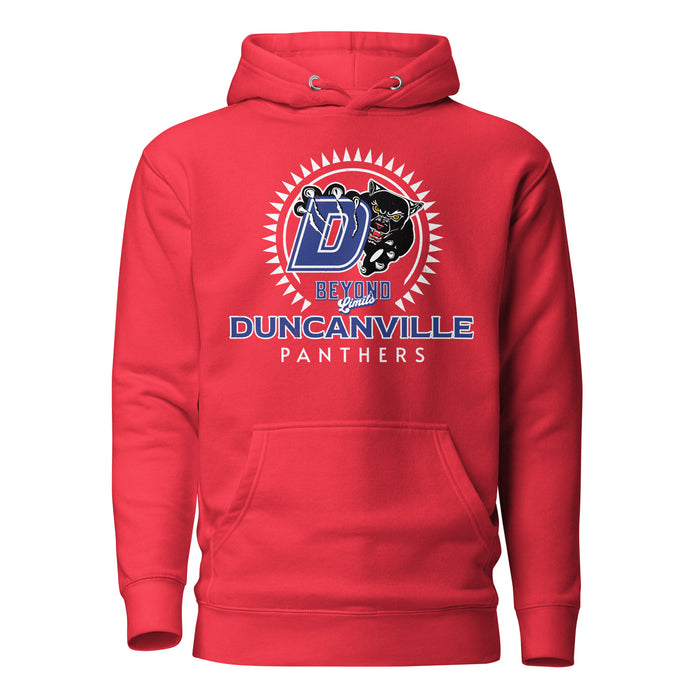 Duncanville High School Panthers Red Premium Hoodie 226