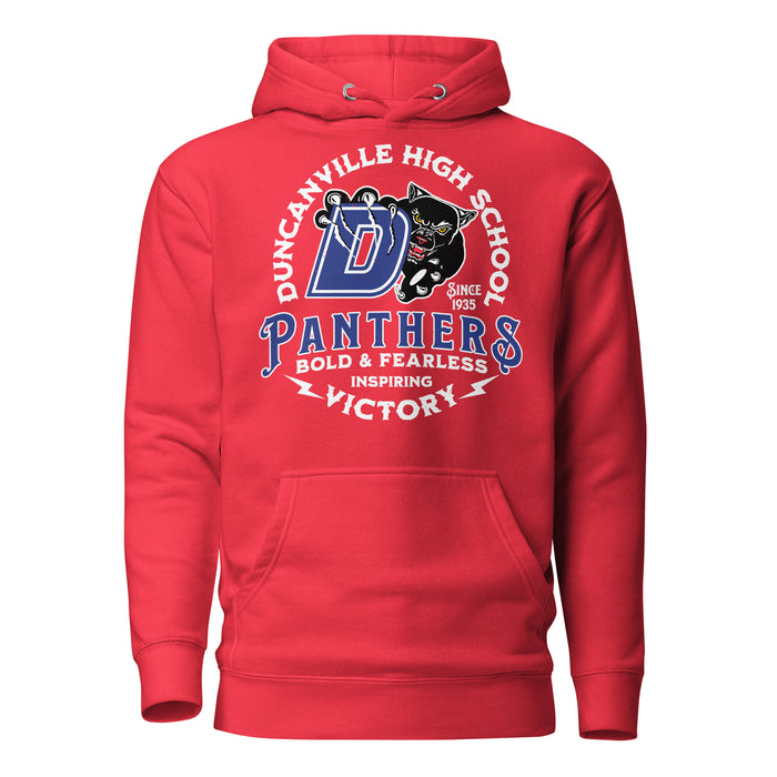 Duncanville High School Panthers Red Premium Hoodie 206