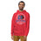 Man wearing Duncanville High School Panthers Red Premium Hoodie 206