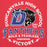 Close-up view of Duncanville High School Panthers Red Premium Hoodie 206