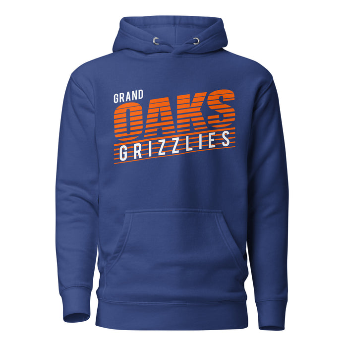 Grand Oaks High School Grizzlies Premium Royal Hoodie 32