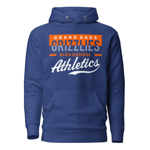 Grand Oaks High School Grizzlies Premium Royal Hoodie 48