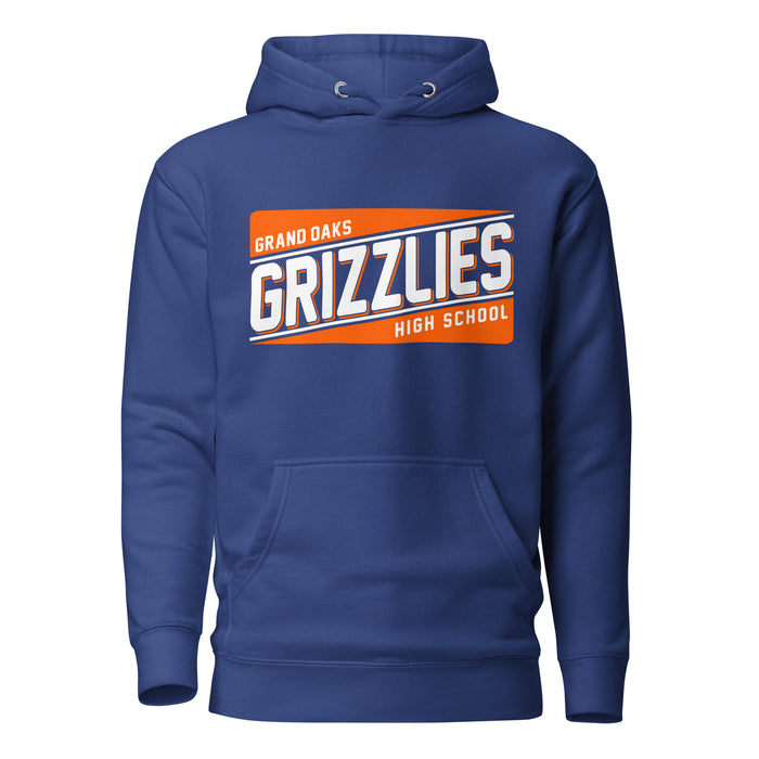 Grand Oaks High School Grizzlies Premium Royal Hoodie 84