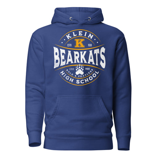 Klein High School Bearkats Premium Royal Unisex Hoodie 201