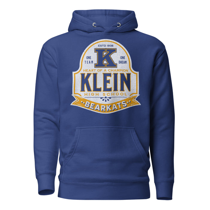 Klein High School Bearkats Premium Royal Unisex Hoodie 203