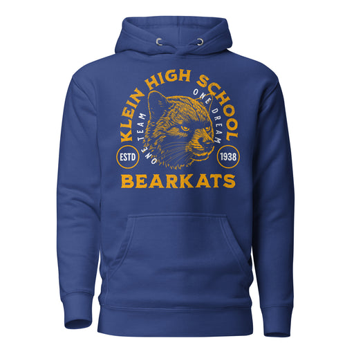 Klein High School Bearkats Premium Royal Unisex Hoodie 208