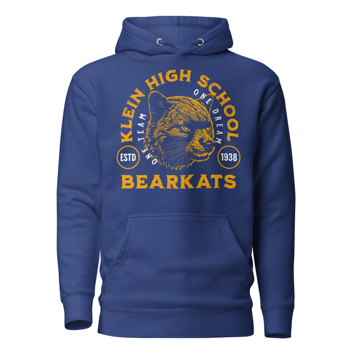 Klein High School Bearkats Premium Royal Unisex Hoodie 208