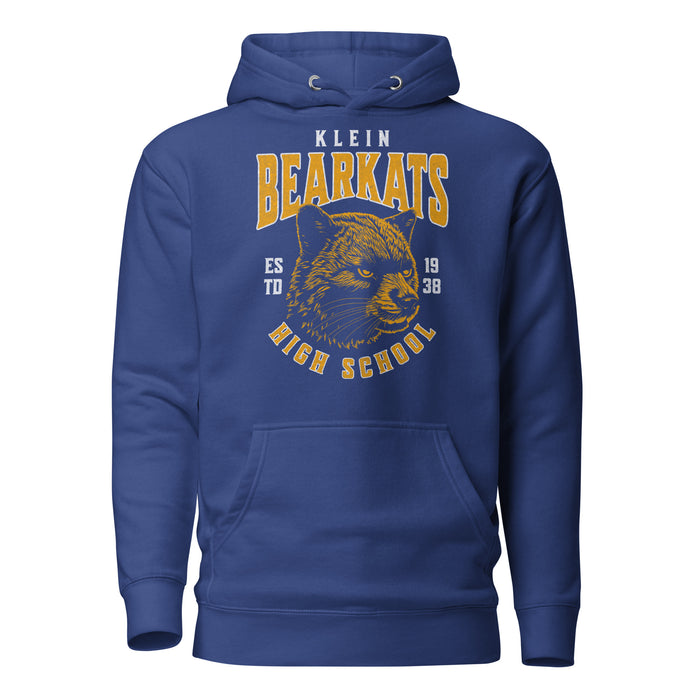 Klein High School Bearkats Premium Royal Unisex Hoodie 216