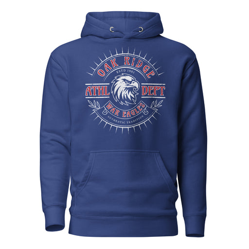 Oak Ridge High School War Eagles Royal Blue Premium Unisex Hoodie 201