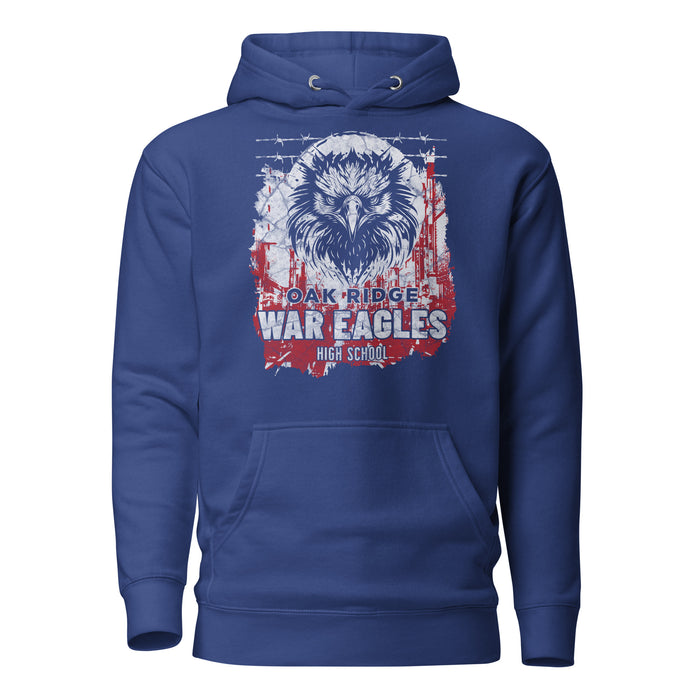 Oak Ridge High School War Eagles Royal Blue Premium Unisex Hoodie 202