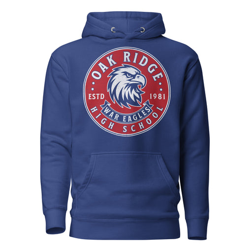 Oak Ridge High School War Eagles Royal Blue Premium Unisex Hoodie 215