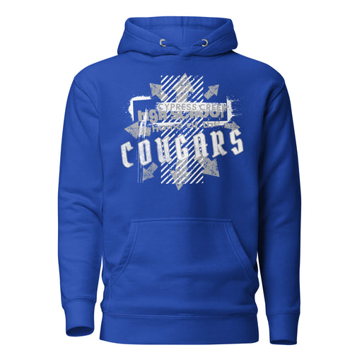 Cypress Creek High School Cougars Royal Blue Premium Unisex Hoodie 210