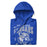 Zoomed-in view of Cypress Creek High School Cougars Royal Blue Premium Unisex Hoodie 213