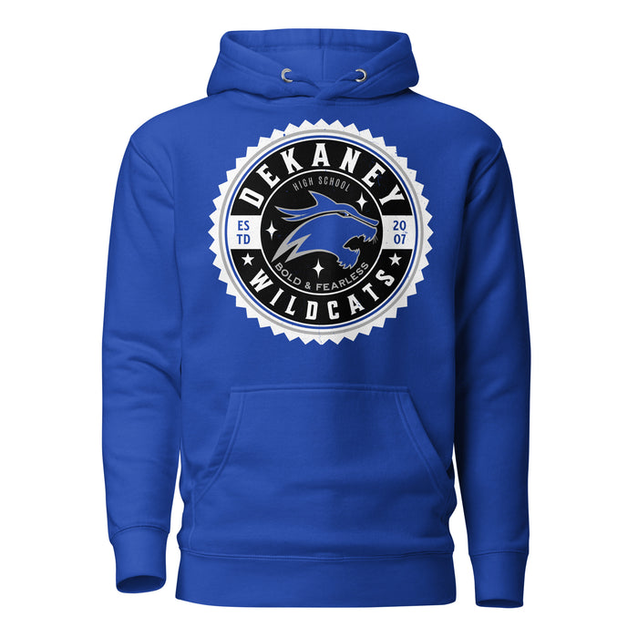 Dekaney High School Wildcats Royal Blue Premium Unisex Hoodie 203