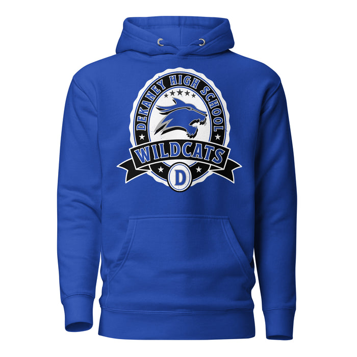 Dekaney High School Wildcats Royal Blue Premium Unisex Hoodie 212