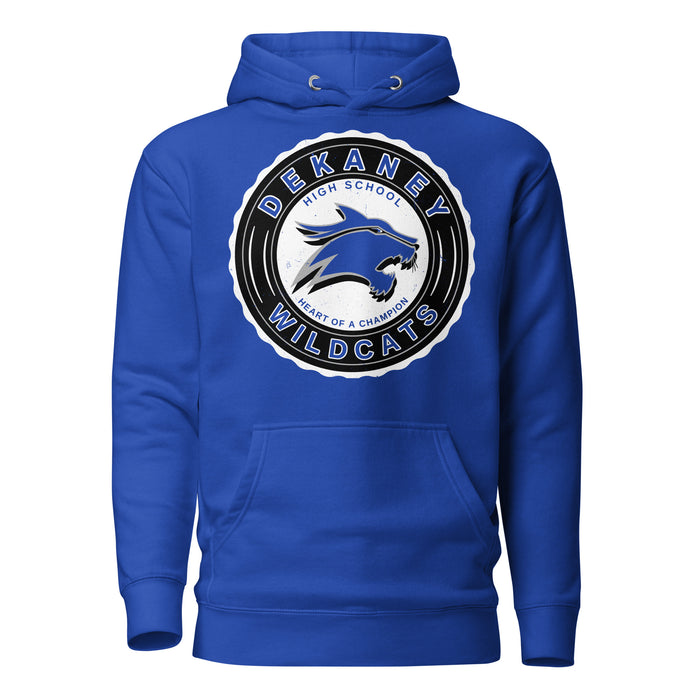 Dekaney High School Wildcats Royal Blue Premium Unisex Hoodie 216