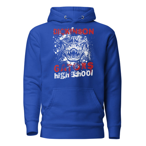 Dickinson High School Gators Royal Blue Premium Unisex Hoodie 205