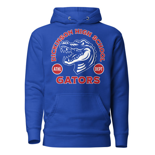 Dickinson High School Gators Royal Blue Premium Unisex Hoodie 208