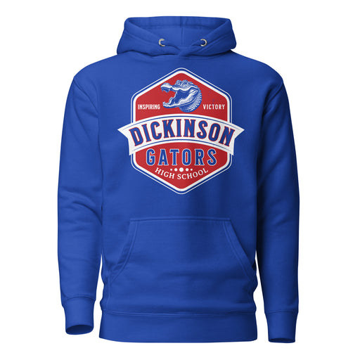 Dickinson High School Gators Royal Blue Premium Unisex Hoodie 209