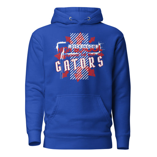 Dickinson High School Gators Royal Blue Premium Unisex Hoodie 210