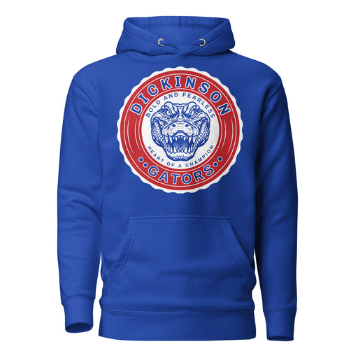 Dickinson High School Gators Royal Blue Premium Unisex Hoodie 216