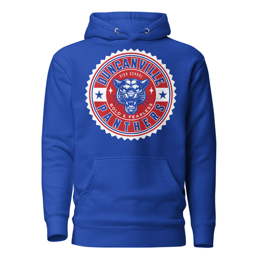 Duncanville High School Panthers Royal Blue Premium Hoodie 203